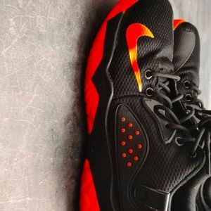 Jordan Shoes, Neon Orange and Black Colour